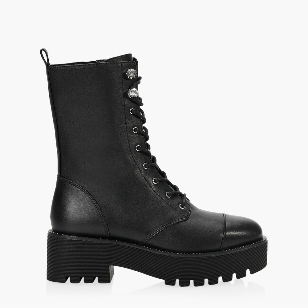 Michael Kors Bryce Combat Boots Brand New